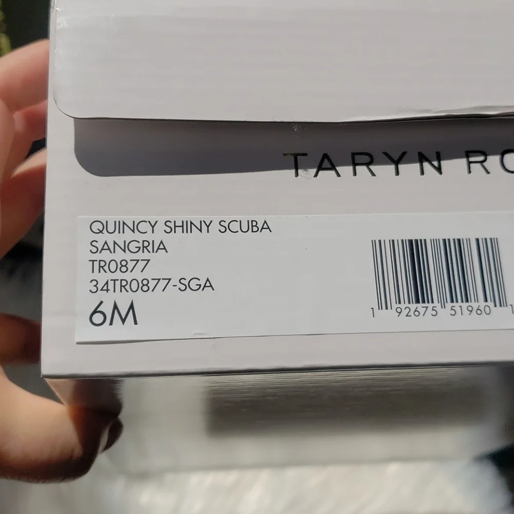 Taryn Rose Quincy Shiny Espadrille Red Sangria 6